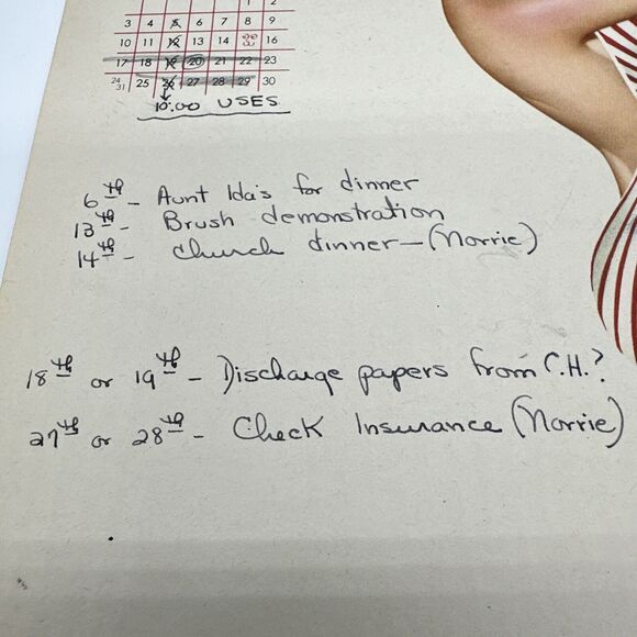 4 Pin-Ups 1946 Vargas Esquire Calendar Pages Lot March April May November Vtg - Picture 5 of 16